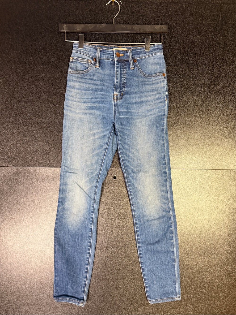 Madewell Curvy High-Rise Skinny Light Blue Skinny Jeans Sz 25